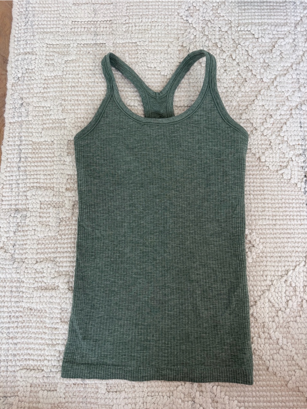Lululemon sage green Ribbed Racerback Tabl